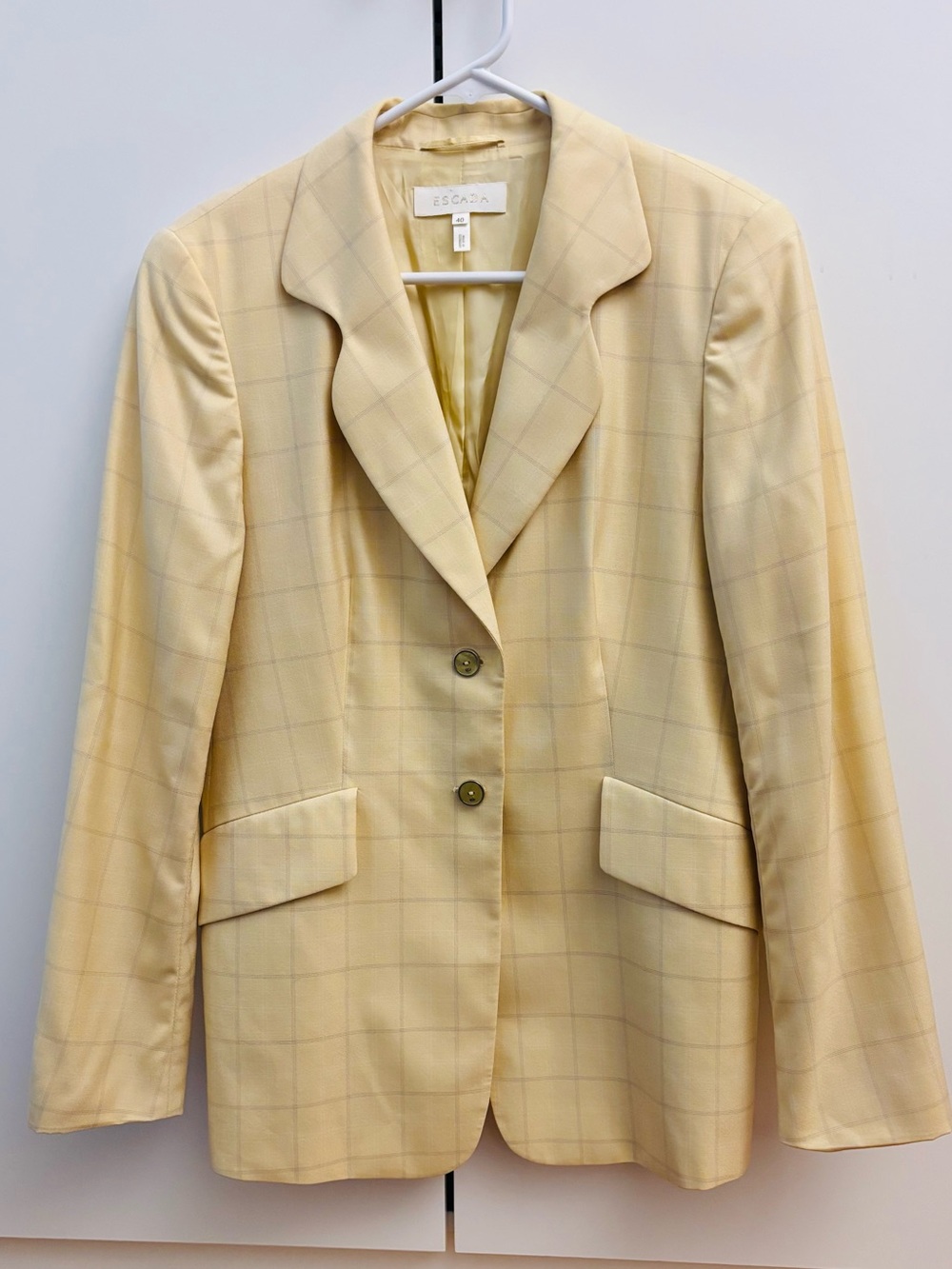 Vintage Silk and Cashmere ESCADA blazer